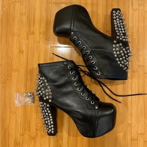 RARE Jeffrey Campbell Spiked Lita